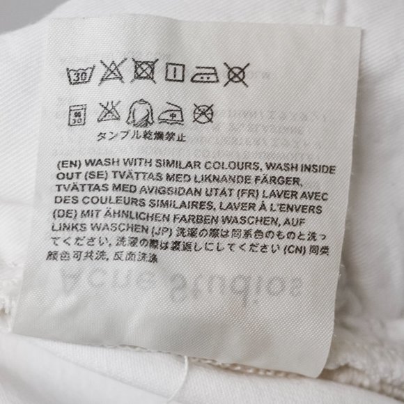 Acne Studios Skin 5 White Vintage Skinny Jeans - Picture 11 of 11